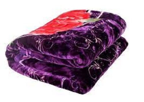 Printed Knitted Polyester Blanket  Age Group: Adults