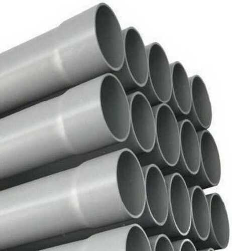 Bronze Pvc Grey Pipe In Round Head Shape, 5-10 Meter Length Of One Pipe