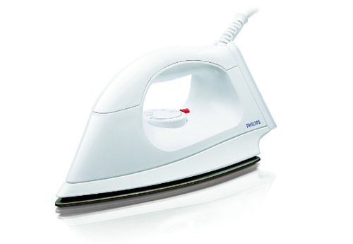 1000 Watt Non Stick Sole Plate Plastic Body Philips Hi113 Electric Dry Iron