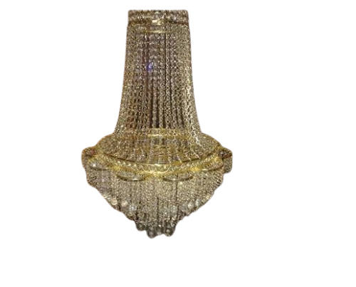 Golden 200 Watt 220 Voltage Ceiling Mounted Decorative Hanging Chandelier 