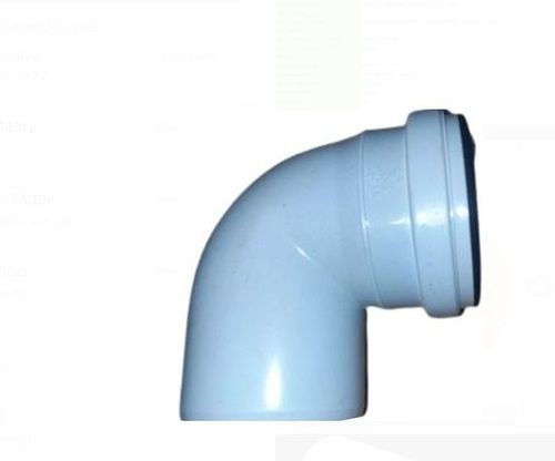 Sky Blue 5 Inches Round Seamless And Durable Pvc Pipe Elbow