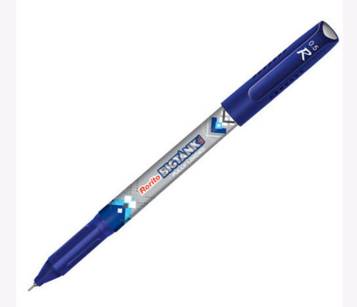 Blue 6 Inch Length Easy To Use Excellent Plastic Gel Pen For Smooth Writing