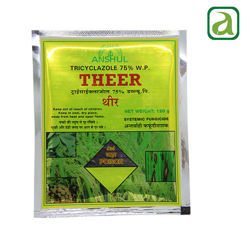 Anshul Theer Tricyclazole 75% WP Fungicide Powder, 120 GM Pack