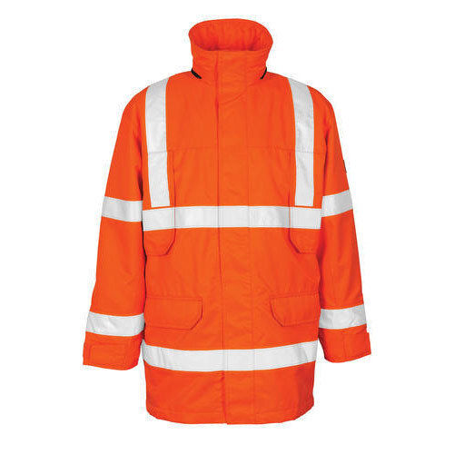 Breathable And Comfortable Polyester Fabric Reflective Safety Jacket