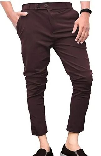 Buy MOGU AnkleLength Dress Pants for Men Slim Fit Cropped Trousers Black  36 at Amazonin