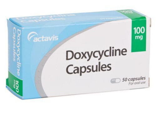 Doxycycline Capsules for Oral Use - 100mg, 50 Capsule Pack