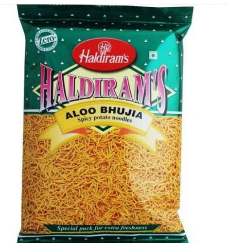 Fried Spicy And Salty Haldiram Aloo Bhujia Namkeen