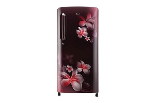 Maroon 90 Liter Capacity Direct Cool Lg Single Door Refrigerator