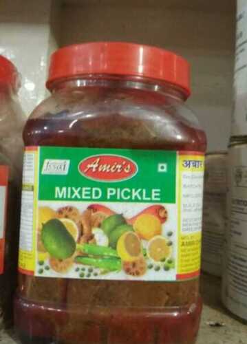 Mixed Pickles Without Added Color And Hygienic, Spicy And Tangy Taste