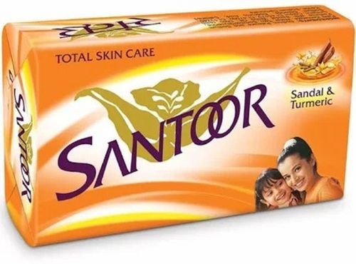 Pleasant Fragrance Skin Care Santoor Sandal And Turmeric Soap