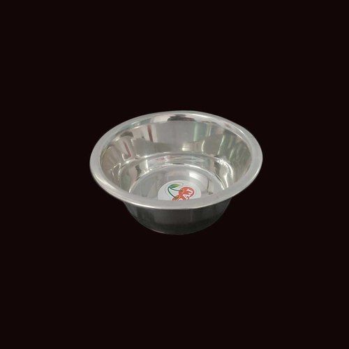 Blue Stainless Steel Pet Bowl