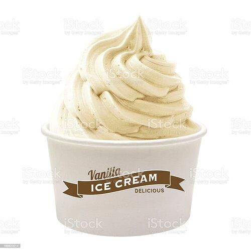 Sweet And Smooth Texture Eggless Fruity Vanilla Flavored Fresh Ice Cream