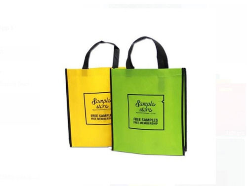 Capacity 10 Kg Eco Friendly And Printed Non Woven Bags With Loop Handle