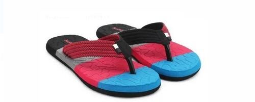 Multicolor Comfortable And Stylish Nonslip Rubber Flip Flop