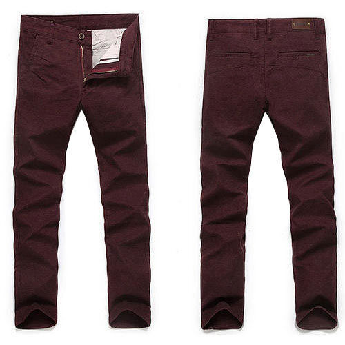 Light Weight Dark Maroon Tweed Pants  Made To Measure Custom Jeans For Men   Women MakeYourOwnJeans