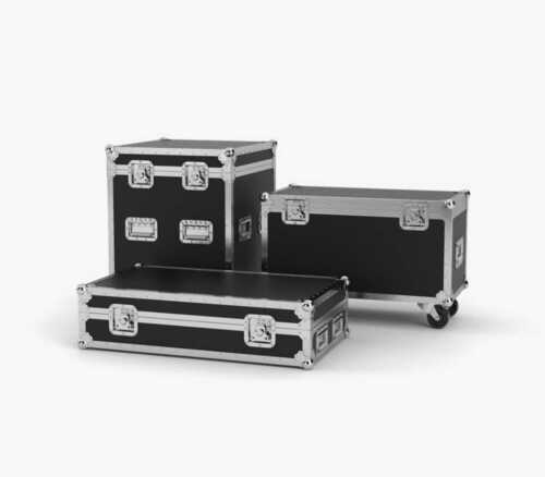 Flight Cases For Storage Purpose, Aluminium And Wooden Body Material