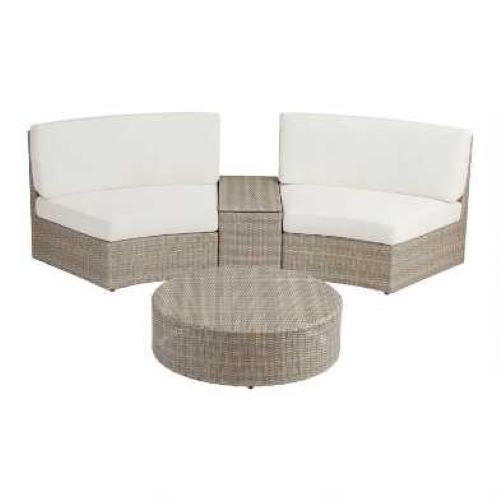 Rattan Wicker Garden Set - Standard or Customized Size | Contemporary Design, Easy To Install, Water Resistant, Eco-Friendly Accessories Included