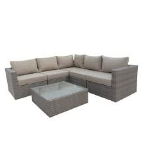 Rattan Wicker Outdoor Garden Furniture Set - Standard or Customized Size, Water Resistant, Eco-Friendly Features, Includes Cushions and Protective Cover