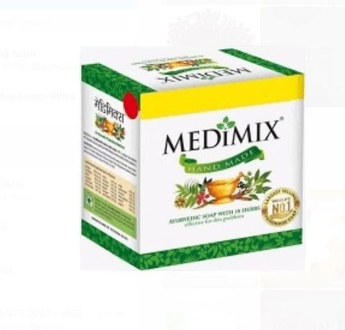 Pack Of 125 Gram Natural Herbs Medimix Ayurvedic Bath Soap 