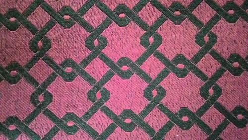 अपहोल्स्ट्री, ड्रेपरियों और टेबलक्लोथ के लिए प्रिंटेड पैटर्न पिंक कलर होम फर्निशिंग फैब्रिक