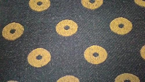 कर्टन और सोफा के लिए राउंड शेप प्रिंटेड पैटर्न होम फर्निशिंग टेक्सटाइल फैब्रिक