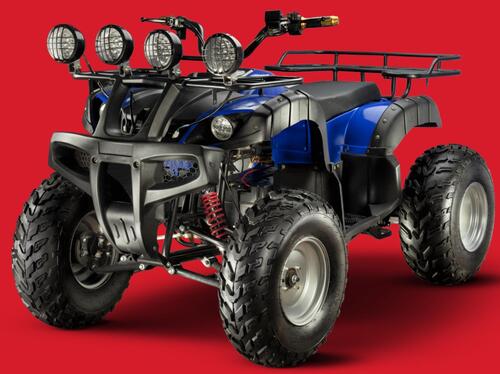 Semi Automatic ATV Motorbike With Electric Start And 1100C Engine, Air Cooled