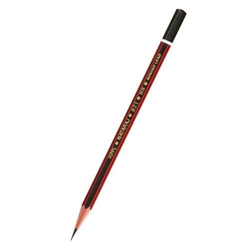  7 Inch Length Red And Black Wooden Body Nataraj Pencils 