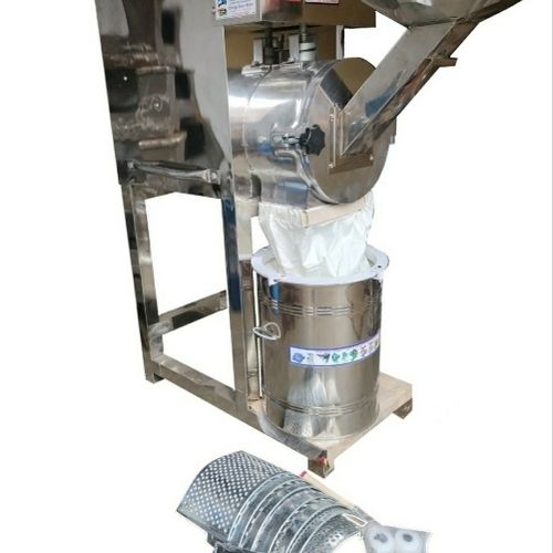 White 2 In 1 Pulverizer Flour Mill, 20 - 30 Kg/Hr Capacity, For Commercial Purpose