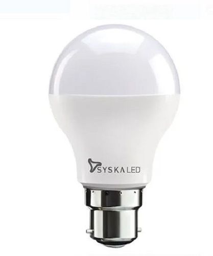 240 Voltage 10 Watt Round Plastic Electric Led Bulb With 44ip Rating