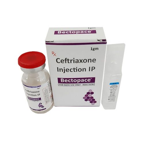 BACTOPACE Ceftriaxone 1 GM Injection Antibiotic IP