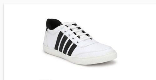 Comfortable And Lightweight White Casual Wear Mens Sports Shoes