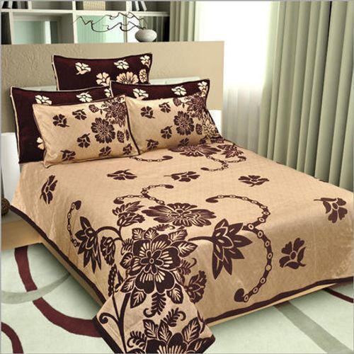 Multicolor Eye Catching Colors Soft Durable King Size Printed 100% Cotton Bed Sheet