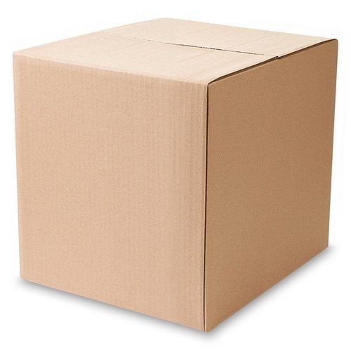 Light Brown Plain Corrugated Packing Box