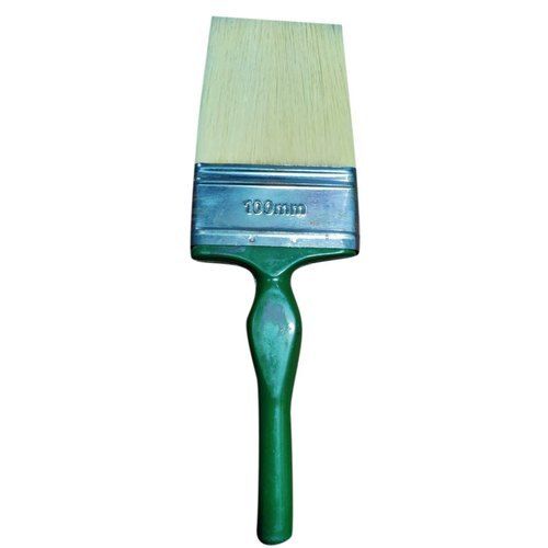 Green Light Weight And Soft Bristle Industrial Paint Brush