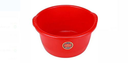 Red 20 Liter Capacity Heavy Quality Plastic Bucket