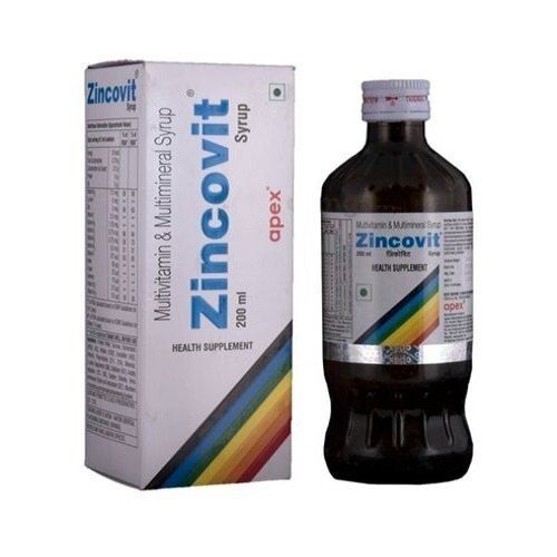 Zincovit Multivitamin And Multimineral Syrup Pack Of 200 Ml 