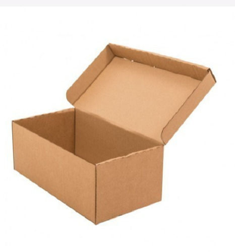 9x6x3 Inches Rectangular Matt Laminate Plain Corrugated Packing Carton Box