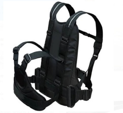 Black Strong Polyester Adjustable Safety Harness