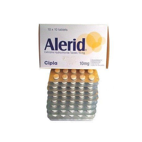 Cetirizine Hydrochloride Tablets 10 Mg, 10 X 10 Tablets