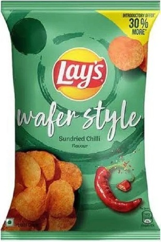 Crunchy And Crunchy Sundried Chili Flavor Lays Potato Chips