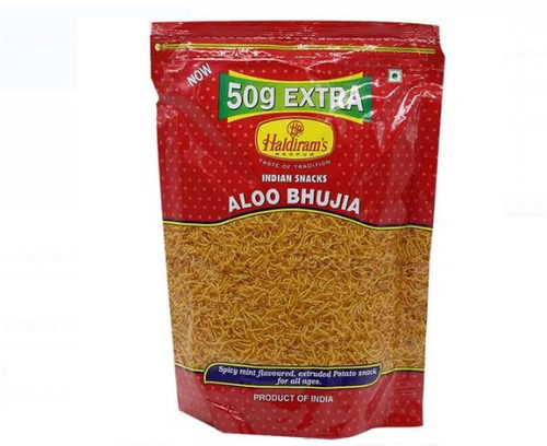 Delicious And Crispy Food Grade Salty Ready To Eat Fried Aloo Bhujia  Carbohydrate: 5 Grams (G)