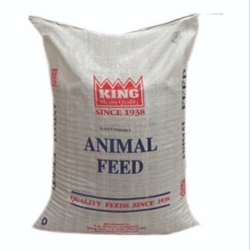 Heat Seal Animal Feed Feed Sack Bags With Side Gusset PP BOPP Laminated  Material