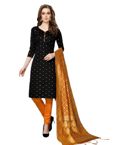 Transparent Formal Wear Comfortable And Washable V Neck Printed Fancy Kurti 