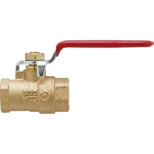 Black Golden And Red High Pressure Type Brass Body 4 Inch Size Ball Valve 