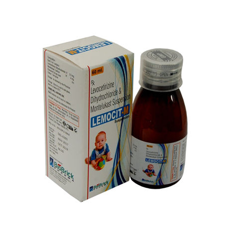 LEMOCIT-M Levocetirizine Dihydrochloride And Montelukast Pediatric Suspension