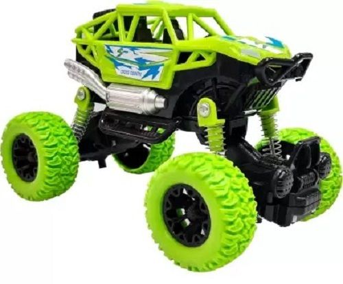 Light Green And Black Abs Plastic Four Wheeler Toy Tractor 