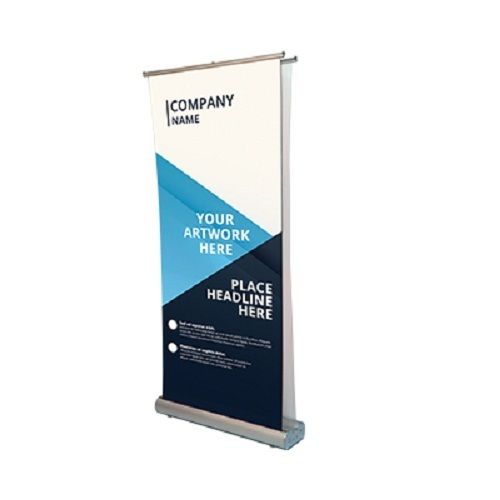 Lightweight Easy Installation Portable Rectangular Plastic Banner Stand ...