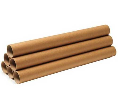 Lightweight Round Empty Plain Brown Paper Cores For Packaging