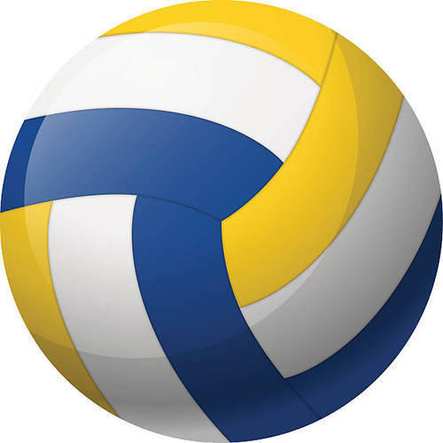 Long Durable Flexible And Light Weight Multi-Color Rubber Volleyball at ...