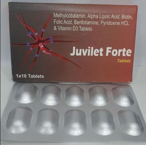 Methylcobalamin, Alpha Lipoic Acid, Biotin, Folic Acid, Benfotiamine, Pyridoxine Hcl & Vitamin D3 Tablets